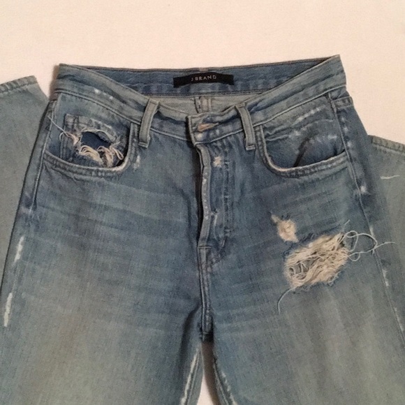 J Brand Ivy High Rise Crop Straight Arcane Jeans sz 23 - Picture 15 of 16